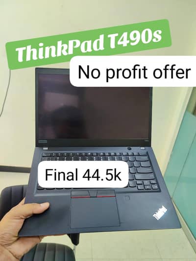 Lenovo ThinkPad T490s Core i5 8th Gen 8GB 256GB SSD