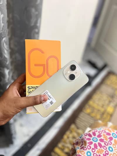 Tecno spark go1 4/64 new 10by 10