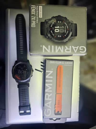 Garmin fenix 7x pro solar edition