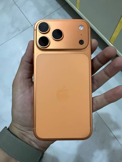 Iphone 17 pro max 256gb 100% battery 75 cycle non pta both esim