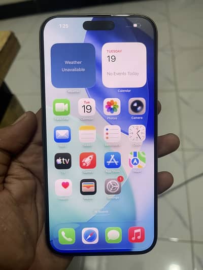 iPhone 16 Pro Max PTA Approve 256gb water pack  Battery health 93%