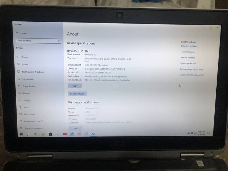 Dell latitude E6330 5