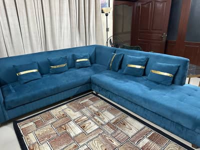 9-Seater Sofa Set with Storage Box