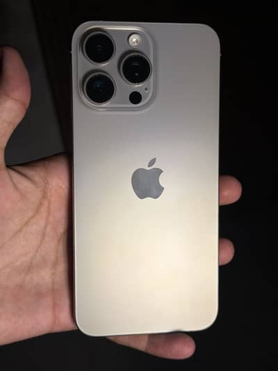Iphone 15 pro max with box