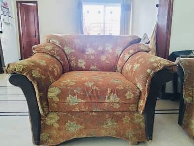 Luxury| Royal Sofa set| 3+2+1 Seater