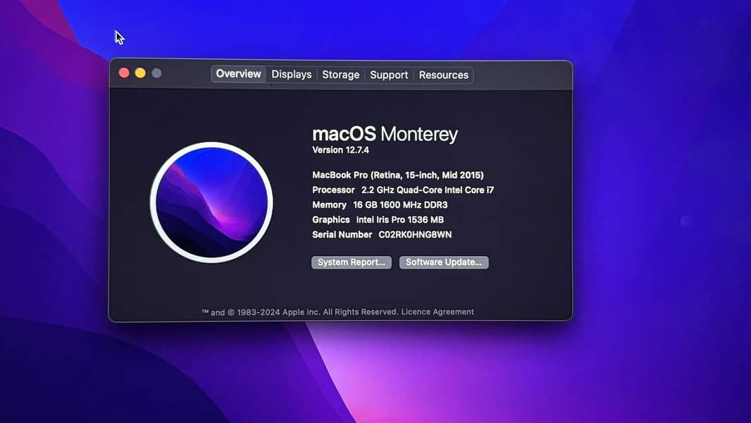 MacBook Pro 2015 8