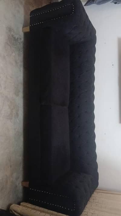 3 seater sofa with two stool