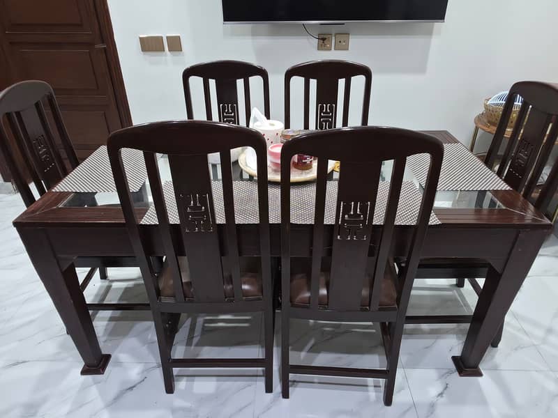 Solid Wood Diyar Dining Table 0