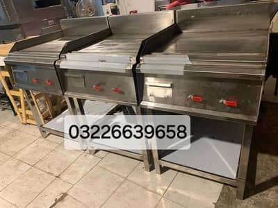 Brand new heavy gage hot plate available/Al resturant machines avalble