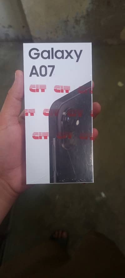 Samsung Galaxy A07 4/64 Box Pack Non Active Brand New Sealed Pack