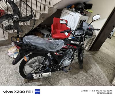 Brand new Suzuki GD 110 , only 76km driven