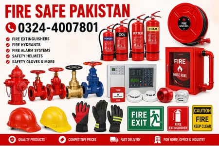 Fire Safety Items Supply | Delivery All Over Pakistan | Fire Alarm