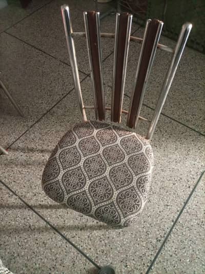 6 chairs and dining for sale without glass