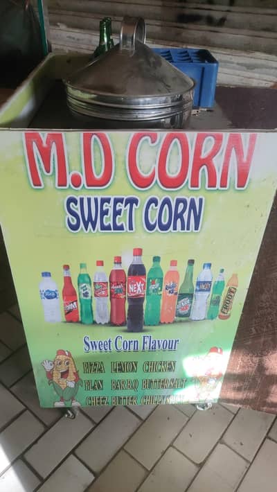 Running Sweet Corn Stall for Sale
