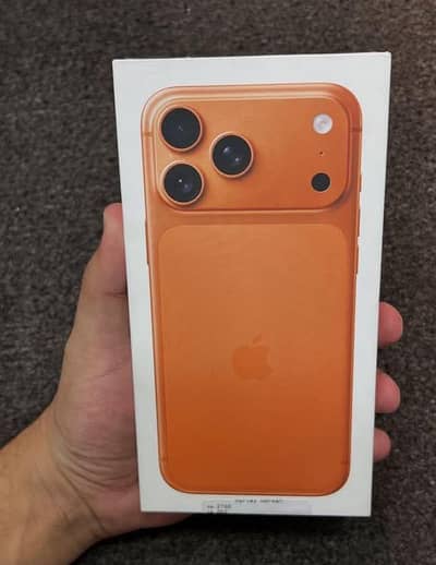 17 pro max Simlock JV 256 gb box pack LLA