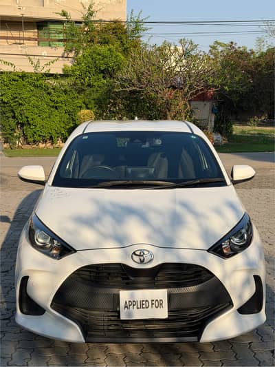 Toyota Yaris hatchback X sensor 2022 model Japanese car