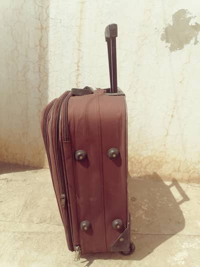 Brown Trolly Suitcase/Luggage Bag in good Condition