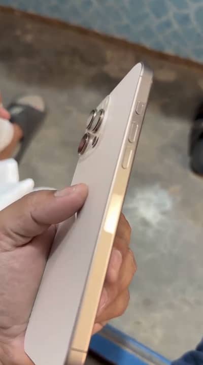 IPhone16 Pro max 256Gb Dasert Titanium Jv96 health 10/10