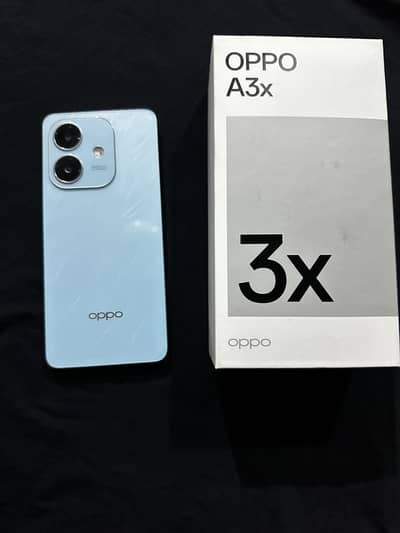 Oppo A3x 10/10 condition only 25 days use