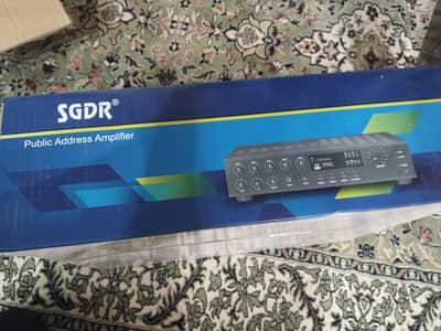SGDR PA-B120 Public Address Amplifier - Excellent Condition for Sale