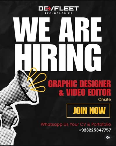 Graphic Designer & Video Editor