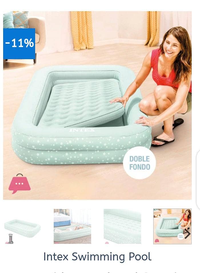 bed set and pool 6