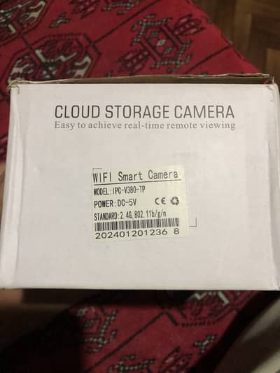Cloud Storage intelligent cemera