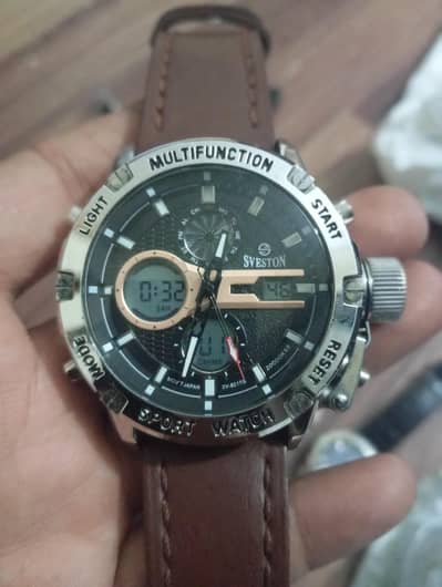 *Sveston SV-8217G Multifunction Sport Watch* with a "MOV'T JAPAN"