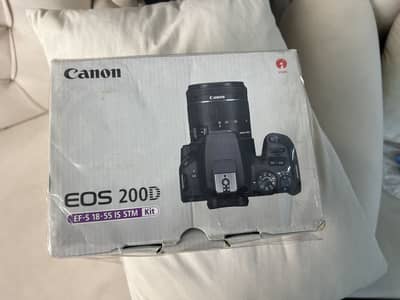 Just box open canon 200d came form canada