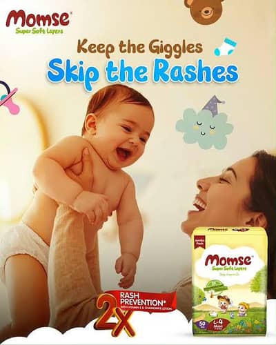 Momse Diapers available