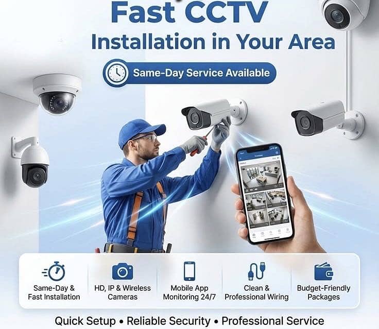 CCTV camera installer 1