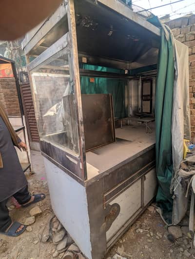 Shawarma Counter & Fryer