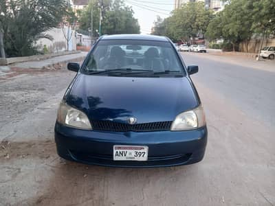 Toyota Platz 1.0cc 2002 Reg  2007 Blue Mettalic  colour