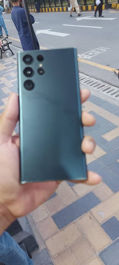 SAMSUNG S22 ULTRA 12.256GB NON PTA CONDITION GUD 03281010987
