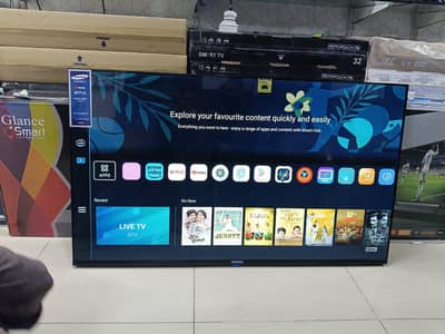 SMART LED TV FRAMELESS CHAT GPT AI VOICE CONTROL  32" 43" 55" 65" 75"