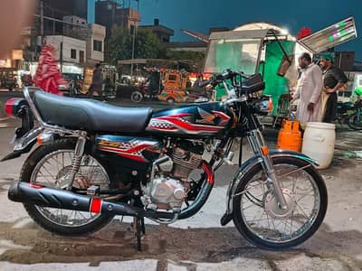Honda CG 125 2024 model condition 10 BY 10