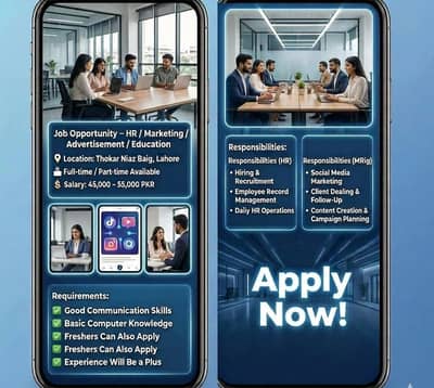 For Freshers And Matric Pass Students
