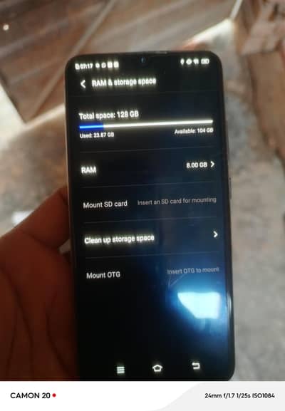 vivo s1 pro 8 plus 8 128 GB finger of chalta hai lekin uski setting