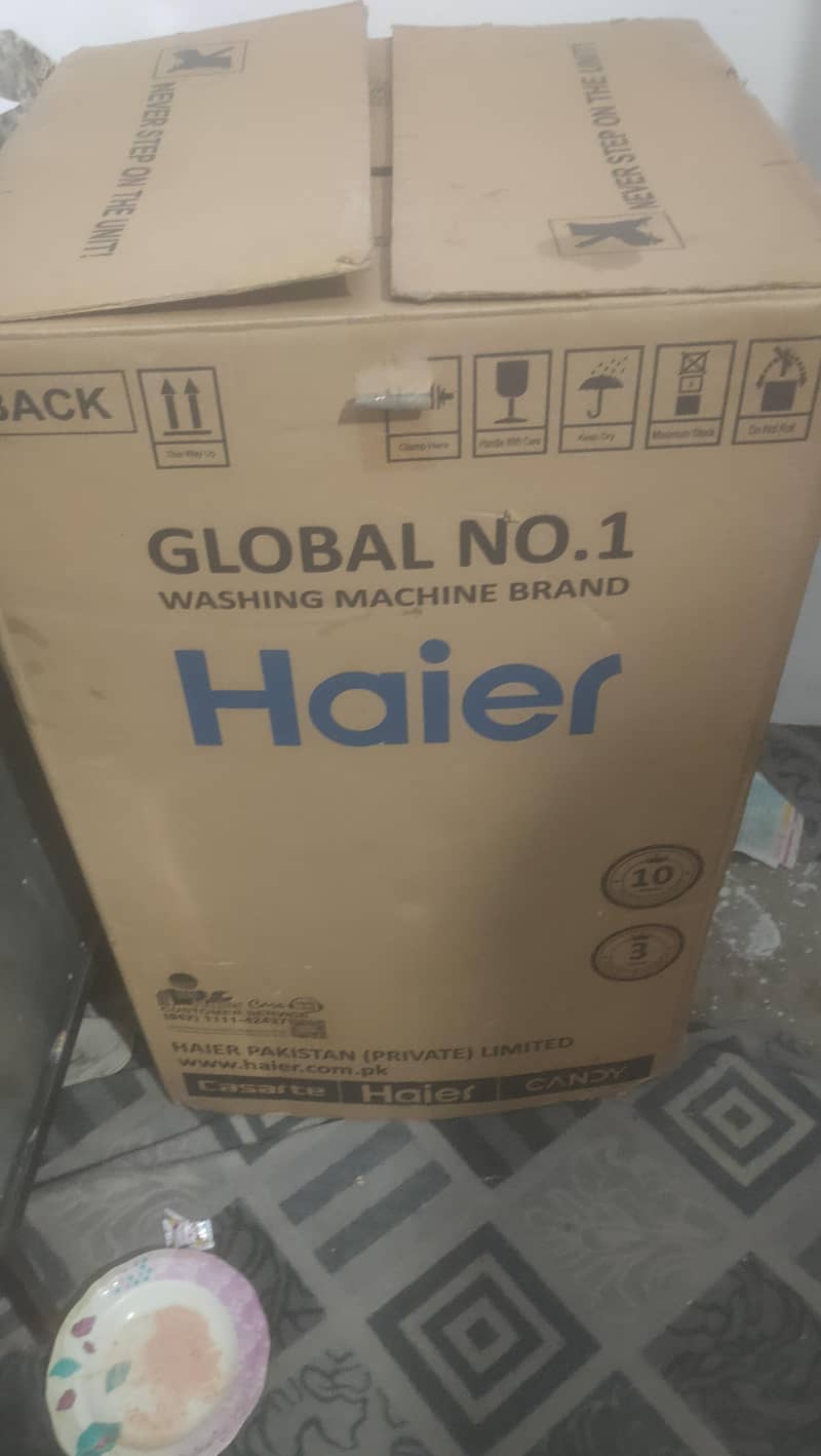 Haier machine automatic only 3