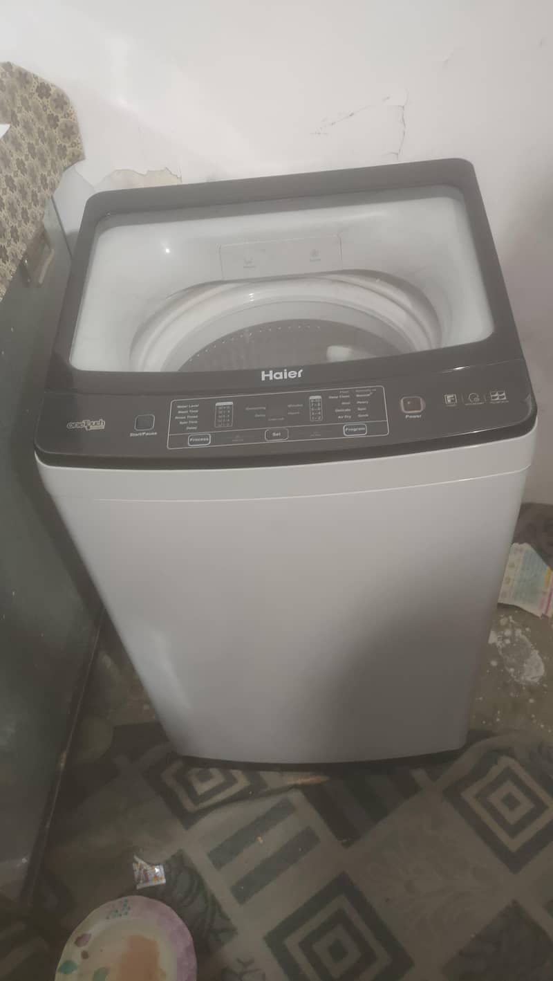 Haier machine automatic only 4
