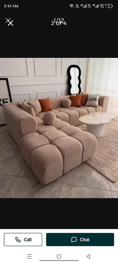 Top quality L shape corner sofa set only 29999