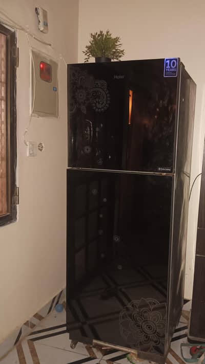 urgent sale Haier hrf 385 (Turbo cooling) full size fridge