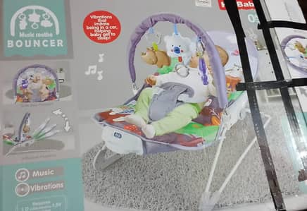 baby swing and baby seat