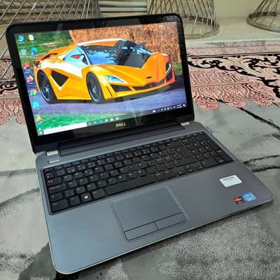 Dell Touch Screen Core i7 Laptop(Ram 8GB + SSD 128GB)15 Display Numpad