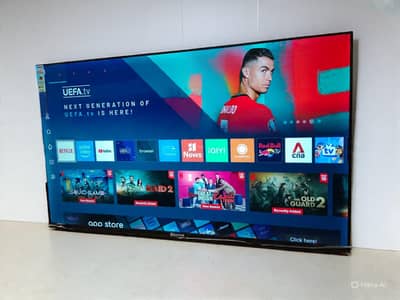 GOOGLE TV 65" 55" 75" 85" SAMSUNG SMART LED TV UHD 4K VOICE CONTROL