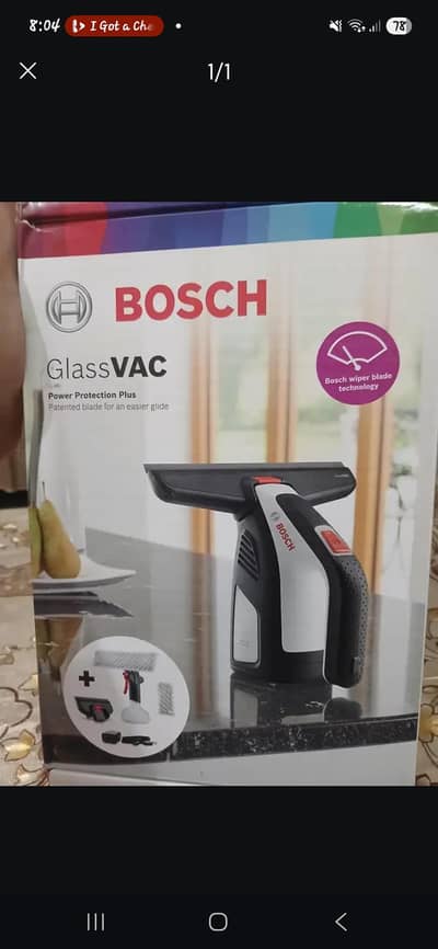 Bosch Glass Vac