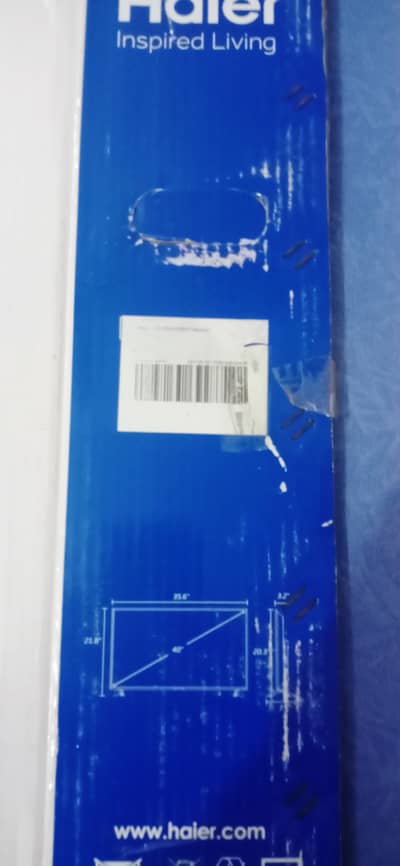 Haier led panel damaged and sound working