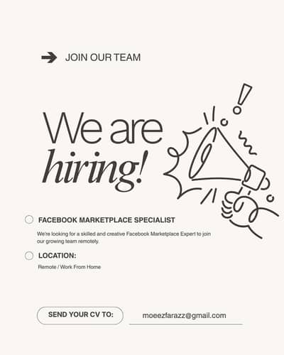 Hiring Marketplace Listers for Mattress & Bed Set Ads