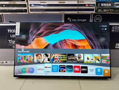 SMART LED TV FRAMELESS CHAT GPT AI VOICE CONTROL  32" 43" 55" 65" 75"