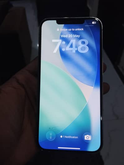 I phone 12 pro max 256gb factory unlock 03238962300